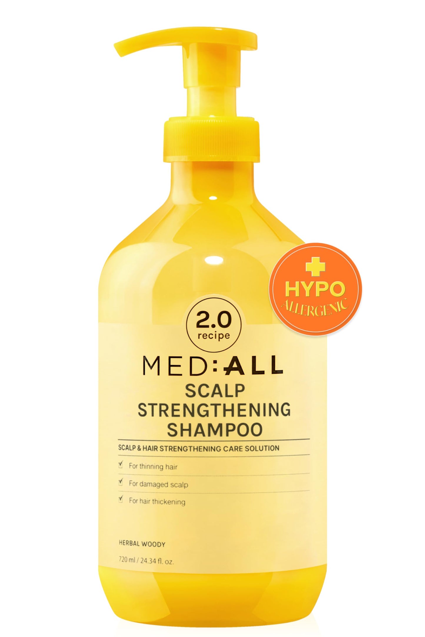 "MEDIALL Purifying Scalp Scrub Shampoo - 10.14 fl.oz - Dandruff Mint for Men & Women, Dry & Itchy Scalp Relief, Exfoliator, Deep Cleansing "