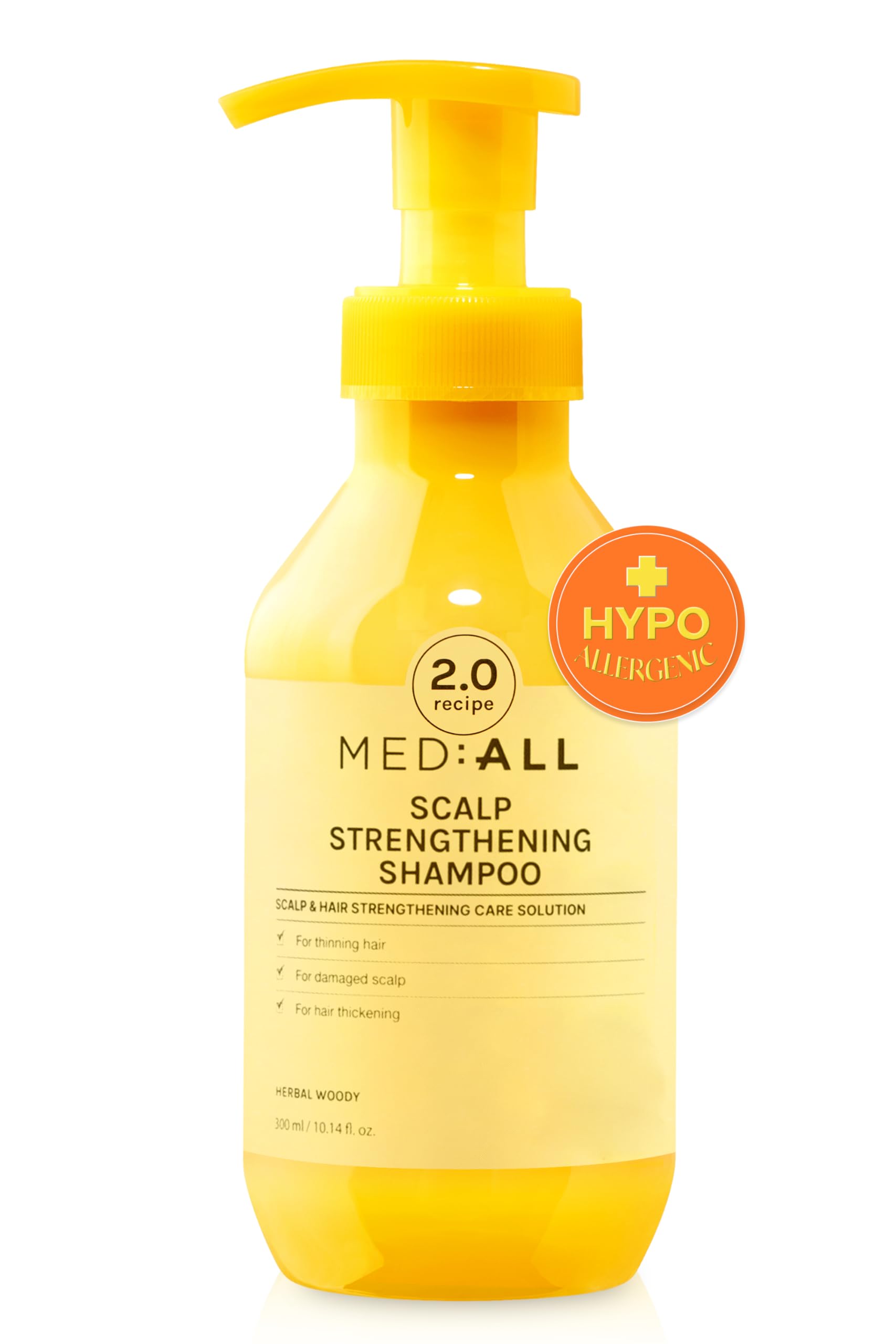 "MEDIALL Purifying Scalp Scrub Shampoo - 10.14 fl.oz - Dandruff Mint for Men & Women, Dry & Itchy Scalp Relief, Exfoliator, Deep Cleansing "