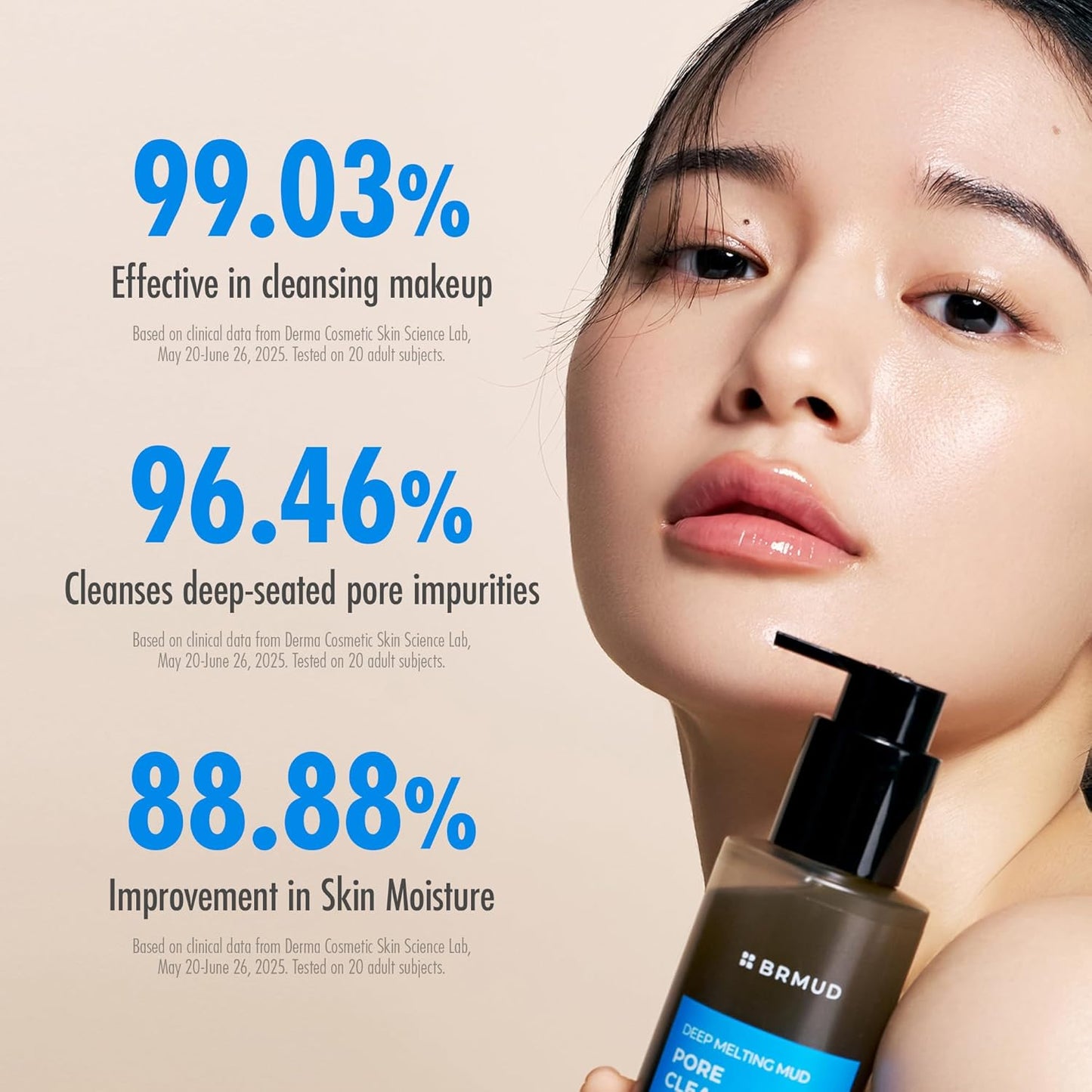 Deep Melting Mud Pore Cleansing Oil 6.76 fl oz – Korean Pore Control Oil Cleanser with Natural Mud Extracts, Deep Cleanser for Blackhead & Sebum Removal, Makeup Remover for Smooth, Clear Skin