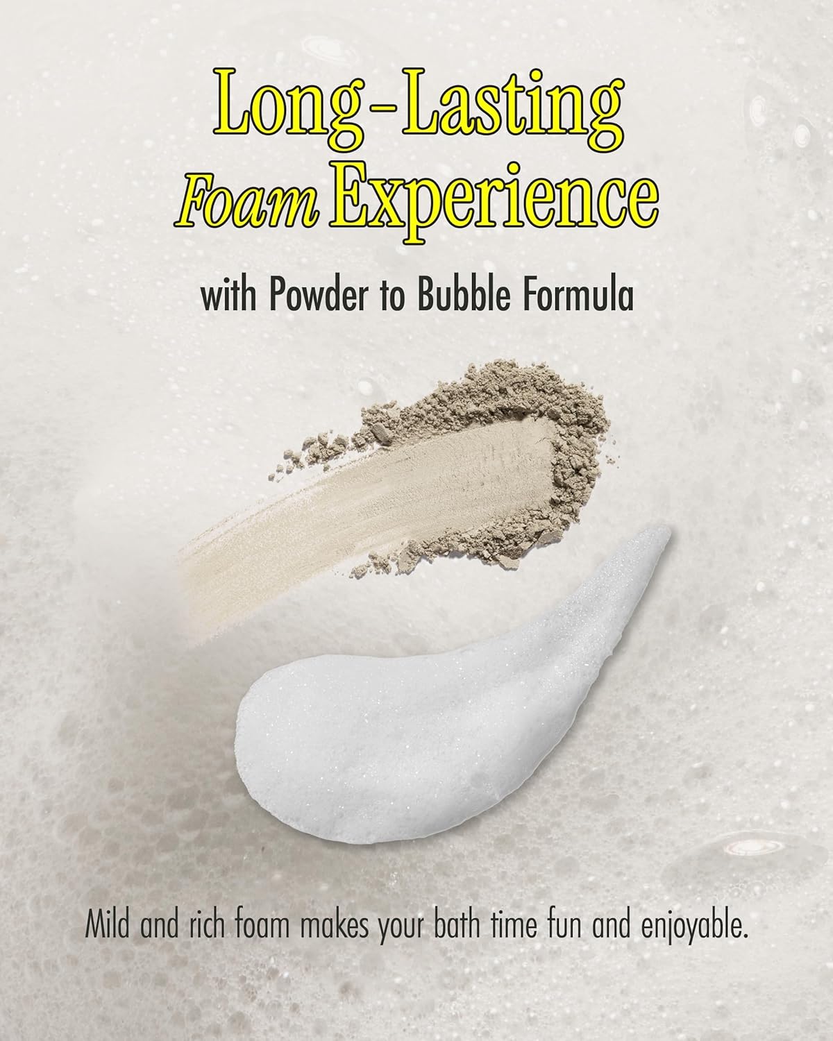 Relief Mud Bubble Bath Powder | ATEEZ Pick| Hypoallergenic Mud Powder Bubble Bath w/ 98% Nature-Derived Ingredients | Moisturizing & Foaming Bath Oil Control for All Skin (Pack of 6, 1.76 oz)