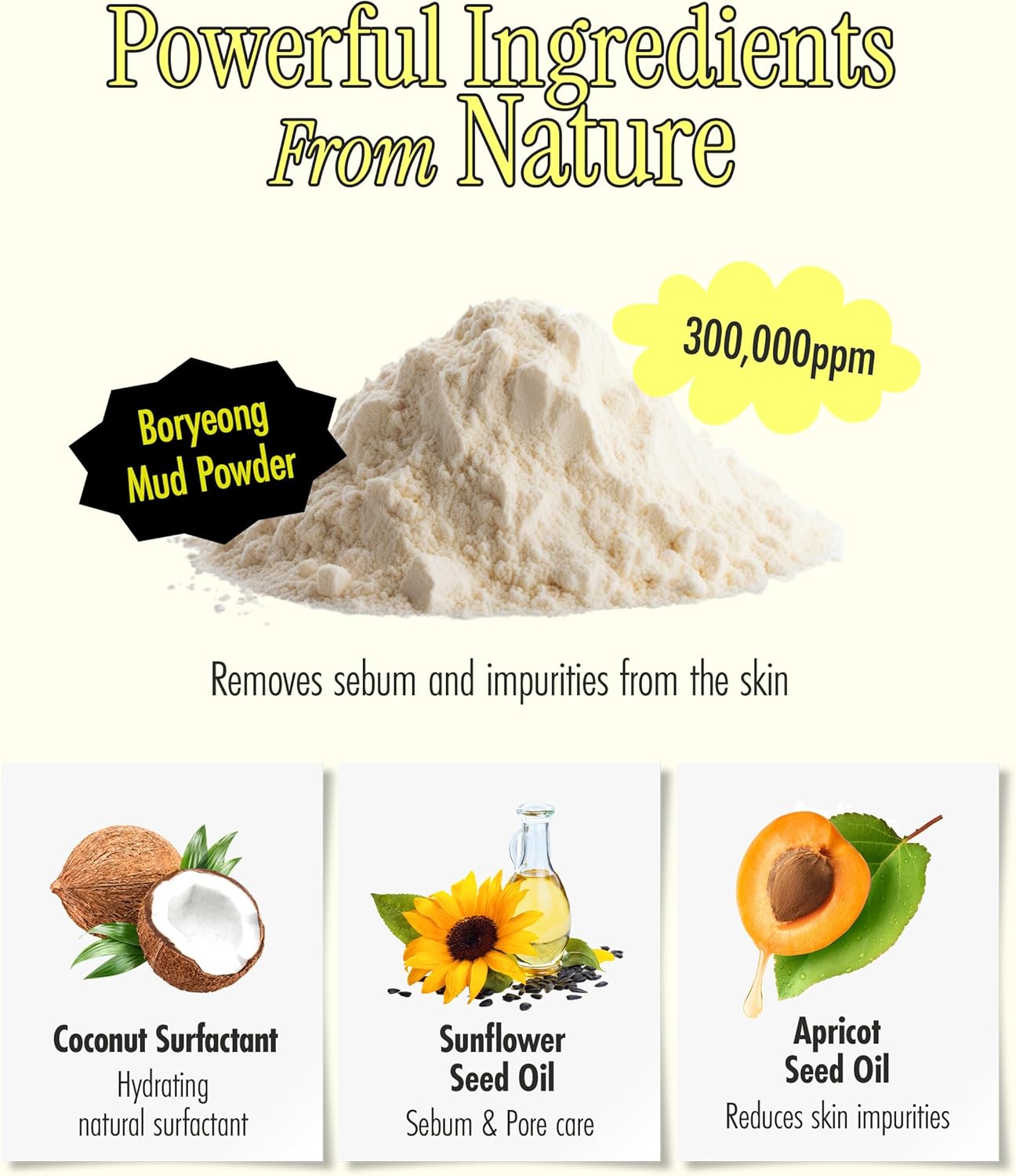 Relief Mud Bubble Bath Powder | ATEEZ Pick| Hypoallergenic Mud Powder Bubble Bath w/ 98% Nature-Derived Ingredients | Moisturizing & Foaming Bath Oil Control for All Skin (Pack of 6, 1.76 oz)