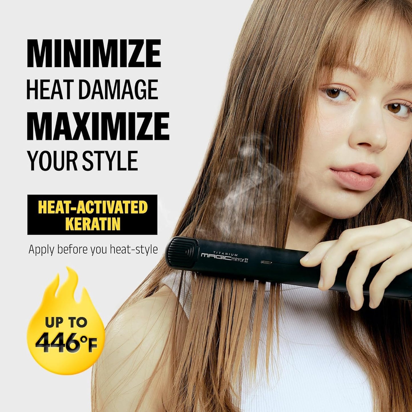 MEDIALL Premium Oil for Frizzy & Damaged Hair | Regrowth Tonic | Hydrating & Moisturizing Growth Serum w/Coconut, Argan, Avocado, Camellia Seed & Olive Oils (1.85 fl oz)