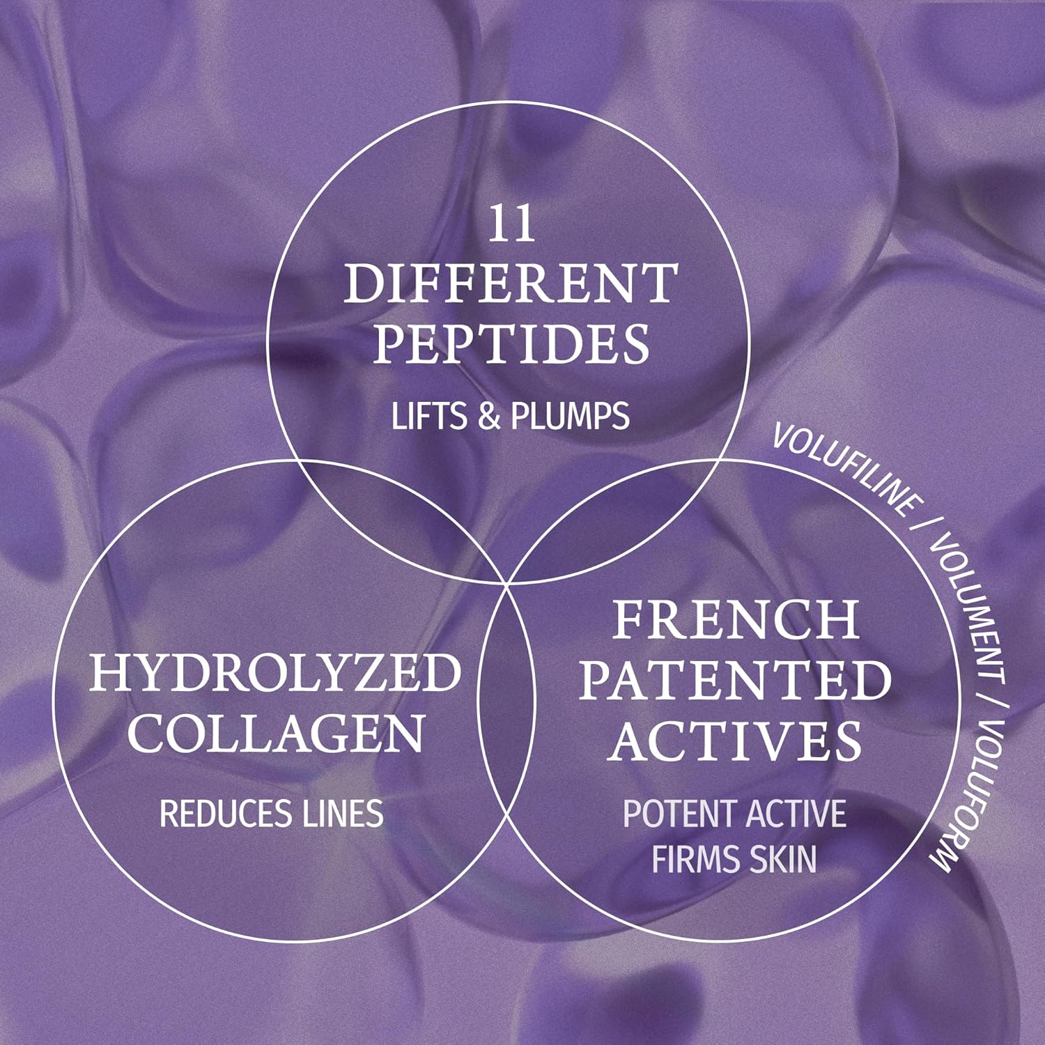 DR.PEPTI Peptide Volume Master Essence 1.69 fl oz | 11 Peptides, Hyaluronic Acid, Collagen Oxygen bubble Serum | Intense Moisturization | Face Lifting Essence Peptide Serum (50ml)